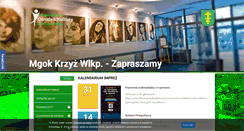 Desktop Screenshot of mgokkrzyz.pl