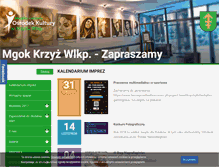 Tablet Screenshot of mgokkrzyz.pl